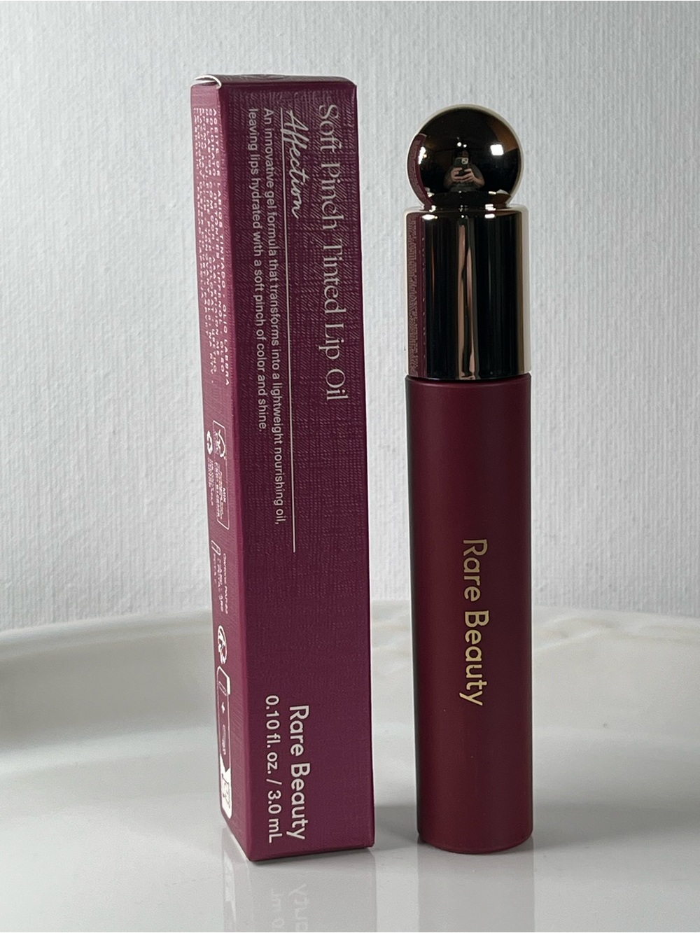 New In Box Rare Beauty Soft Pinch Tinted Lip Oil Shade Affection - Picture 3 of 6